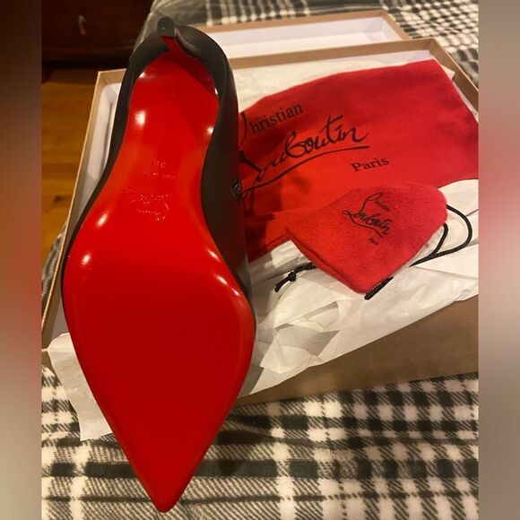 Lock So Kate Leather Red Sole Booties - Picture 9 of 13